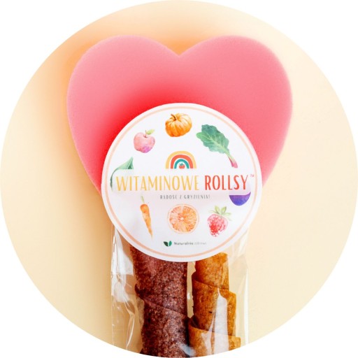 Vitamínové rolky twiksy jahoda a mrkva 15 g snack pre deti