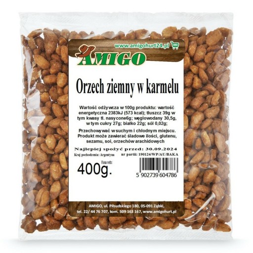 AMIGO ARAŠIDOVÉ S KARAMELOM 400 g