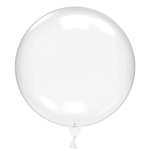 BOBO krištáľový balón 65cm ŠIROKÝ golier 16cm