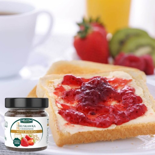 Jahoda s bielym vínom Helcom 200g