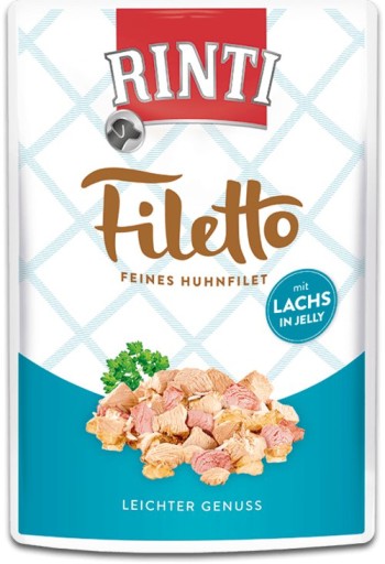 Rinti | Filetto | Kuracie filety s lososom 100g