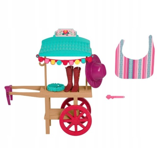 Figúrka Mattel Mustang Festivalový stojan s