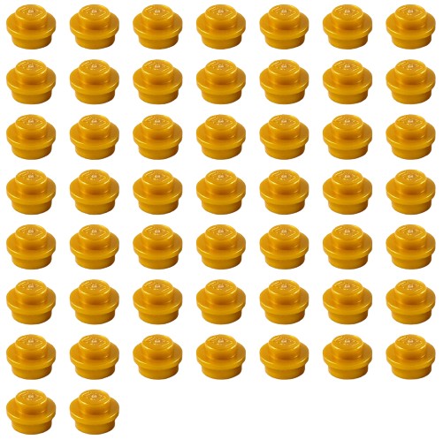 LEGO 4073 1x1 zlatá perla NOVINKA (6g) 51 ks.
