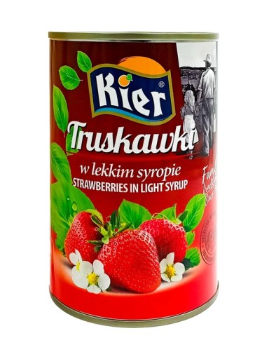 JAHODY V SIRUPE SVETLÁ 410G SRDCE