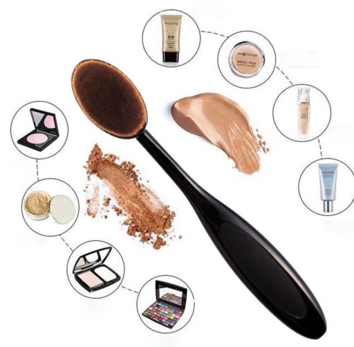 Pevný štetec Hustý štetec na make-up štetec na make-up