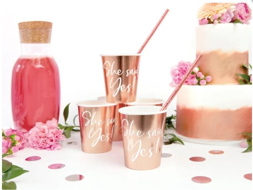 Povedala áno hen party cups, 6 kusov