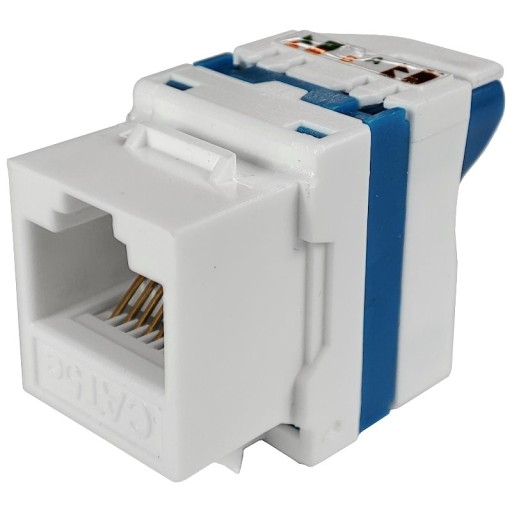 SOCKET KEYSTONE RJ45 MODUL, BEZ NÁSTROJA, CAT.5E