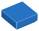 LEGO TILE 3070b 1x1 modrá (3g) 12 ks.
