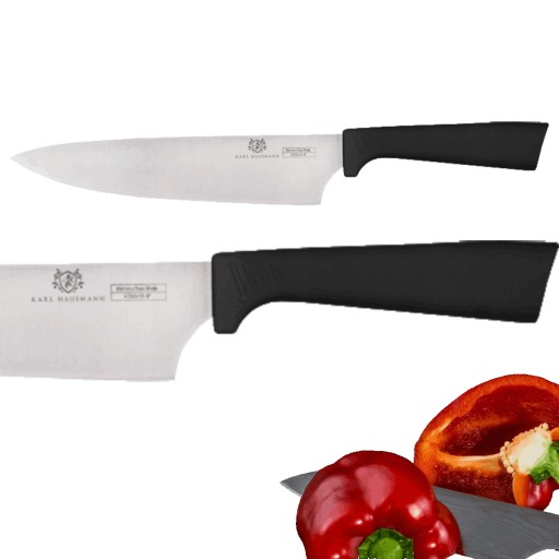 KUCHÁRSKÝ Nôž ČIERNY 20 CM MARCO SHARP OCEL