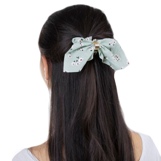Gumička do vlasov FROTKA, šatka SCRUNCHIES, mätová