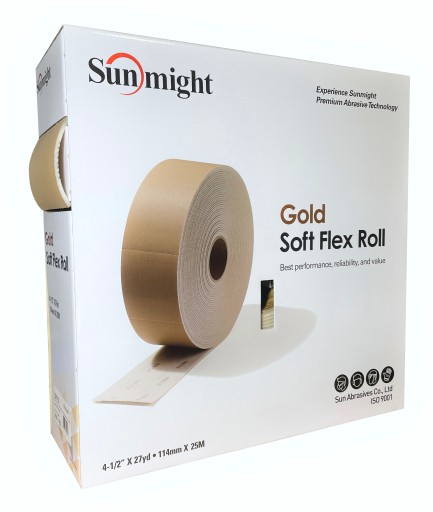 Špongia na brúsny papier Sunmight Gold SOFT FLEX P800