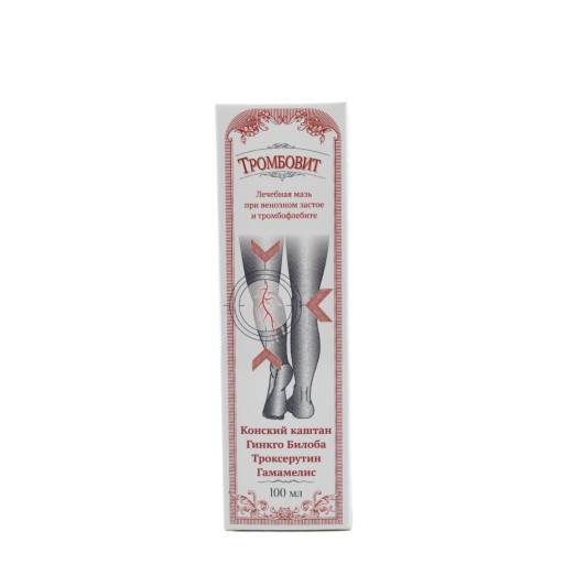 TROMBOVIT Krémový balzam na nohy na kŕčové žily 100 ml Remedium Natura
