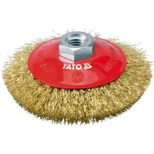 ZÁVIT DISKOVEJ KEFY 100MM MOSADZNÝ DRÔT