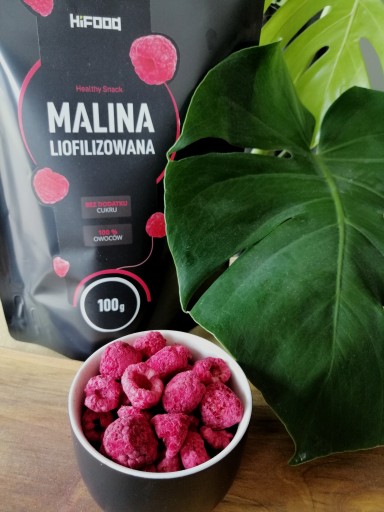 Mrazom sušené malinové krúpy 25g HiFOOD PREMIUM
