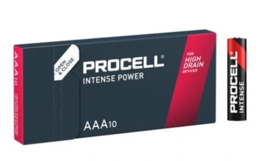 Alkalická batéria Procell Intense AAA LR3 10 ks