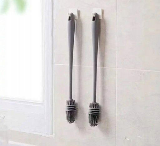 SILIKÓNOVÁ SILIKONOVÁ KEFKA NA UMÝVANIE FĽAŠÍ PRE DETI A BOJČATÁ - HYGIENA