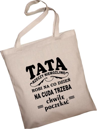 EKOTAŠKA NÁKUPY DARČEK KU DŇU OTCOV PRE PÁTA T27