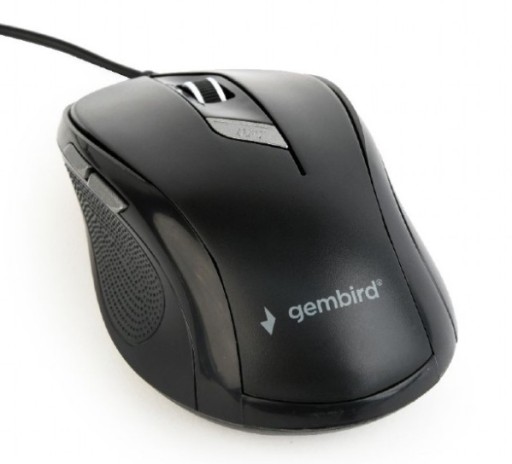 Optická myš GEMBIRD 1600 DPI, čierna