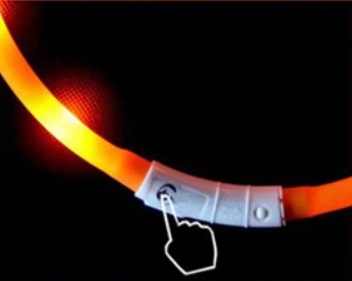 LED OSVETLENIE PRE PSA A MAČKY, NASTAVITEĽNÉ, 70 cm