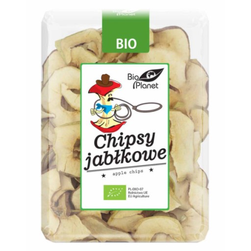 BIO jablkové lupienky 100g