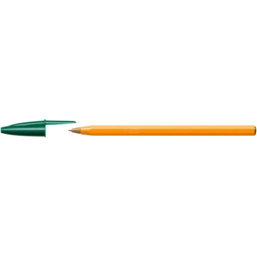 BIC Orange Original Fine guľôčkové pero 0,8 mm, zelené