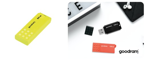 Pendrive GOODRAM 64 GB UME2 USB 2.0 žltý