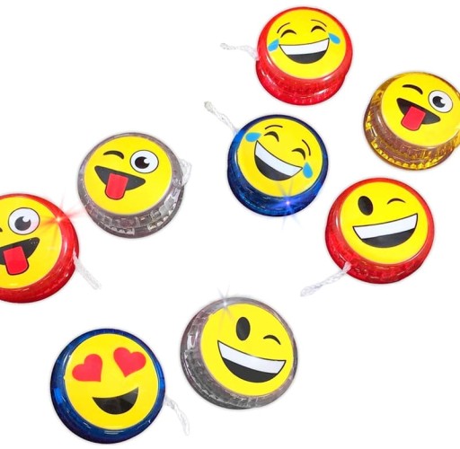JOJO YO-YO SMILE 5,5CM ARKÁDOVÁ HRA ŽIARENÁ