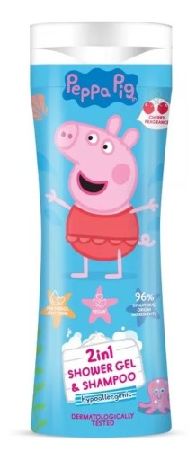 Peppa Pig Sprchový gél 2v1 Čerešňa 300 ml