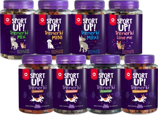 MACED SPORT UP! Trenažéry s jahňacou nádobou 300g