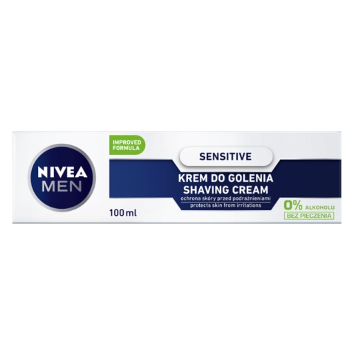 NIVEA Upokojujúci krém na holenie Sensitive 100 ml