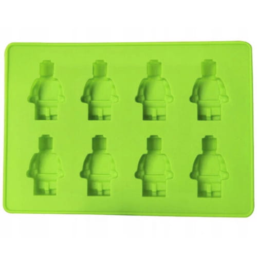 Silikónová forma, forma na čokolády, želé, želé, LEGO Green