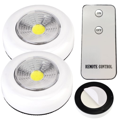 BEZDRÔTOVÁ LAMPA LED LAMPA S BATÉRIOVÝM DIAĽKOVÝM OVLÁDANÍM
