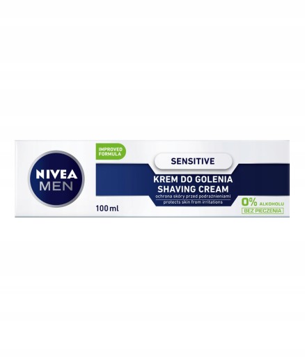 NIVEA MEN SENSITIVE Pánsky upokojujúci krém na holenie pre citlivú pokožku 100 ml
