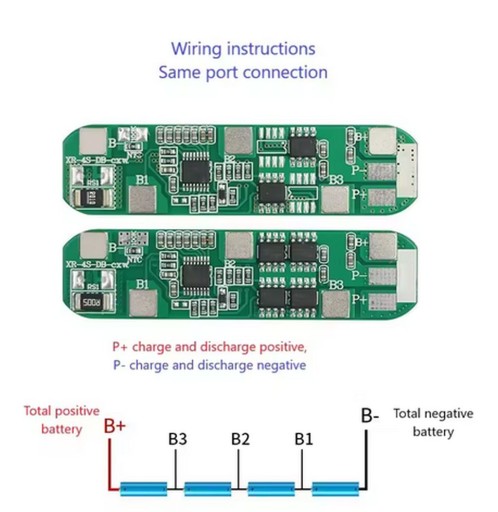 NABÍJACÍ MODUL BATÉRIE 4S 10A OCP 20A