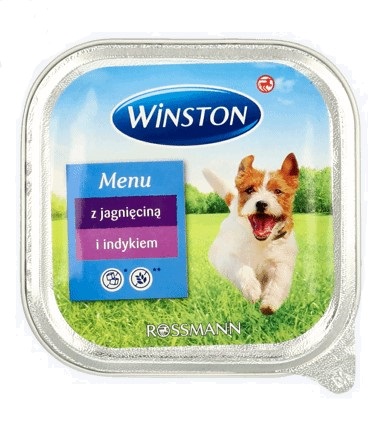 Mokré krmivo Winston MENU s JAHŇACIOU A TURECKOM 150g
