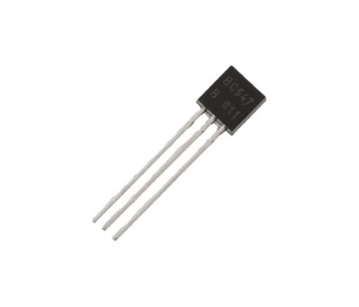 BC547B NPN tranzistor 50V 100mA TO-92 10 ks.