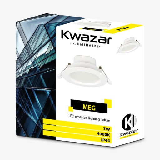 STROPNÉ SVIETIDLO DOWNLIGHT LED LAMPA 230V 7W