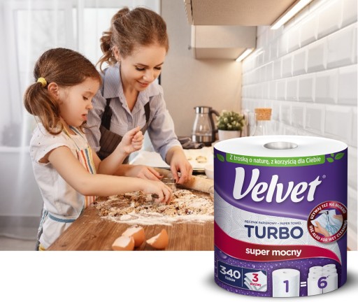 Zamatová papierová utierka TURBO 1 gigaroroll + ZADARMO