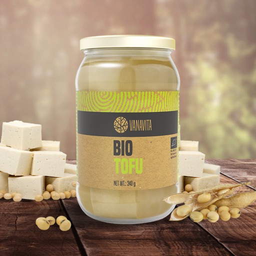 BIO TOFU VEGAN MIESTO MÄSA, SYRA, TEPELNÝCH A STUDENÝCH JÍD - VanaVita 240 g