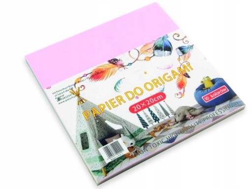 ORIGAMI PAPIER 10 FAREB 20X20CM 80G A'100 PSH