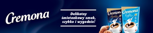 Cremona Classic bieliaci prášok do kávy 200g