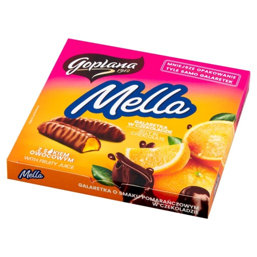 Goplana Mella Želé pomaranč obalený čokoládou