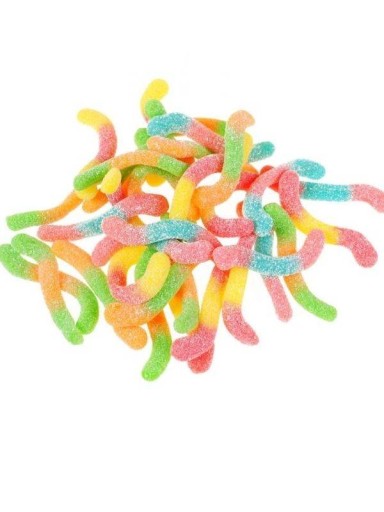 Trolli ovocné želé Kyslé nemecké červy Gluhwurmchen Sauer 200g