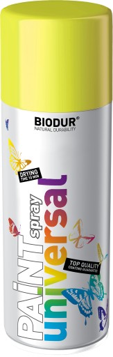 Univerzálny email ŽLTÁ FARBA BIODUR 400 ml. aerosólový sprej 400ml/RAL 1016