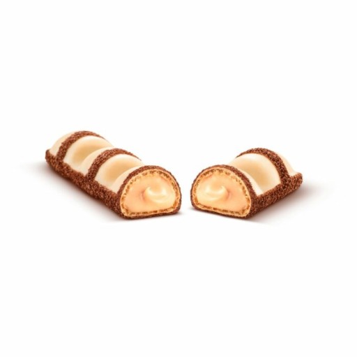 5 x Kinder Bueno biela oblátková tyčinka, biela čokoláda, lieskovoorieškový krém, 39 g