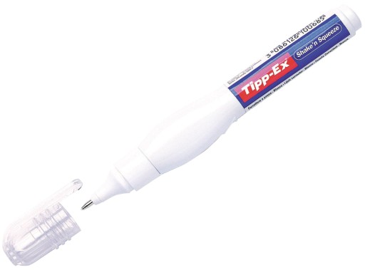 KOREKČNÉ PERO Tipp-Ex Shake'n Squeeze 8ML KOVOVÁ HROČKA