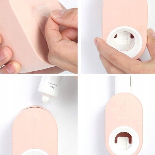 Držiak na vytláčanie zubnej pasty Oral-B, vešiak