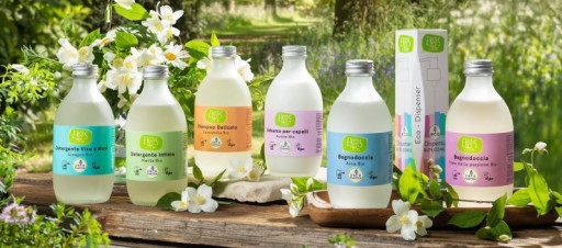 EKOS Dávkovač kozmetiky v sklenenej fľaši s objemom 280 ml