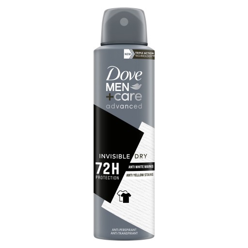 Dove Men + Care Antiperspirant Invisible Dry 150 ml