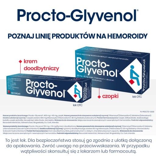 Procto-Glyvenol Soft gél 180 ml